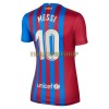 Original Fußballtrikot FC Barcelona Lionel Messi 10 Heimtrikot 2021-22 Für Damen